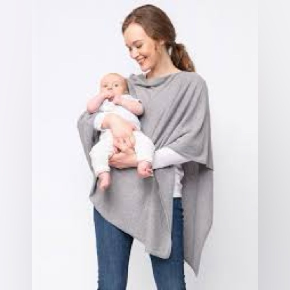 Seraphine NWT Gray Nursing Cape - Picture 9 of 9
